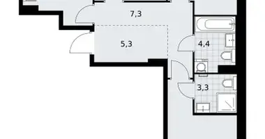 Appartement 3 chambres dans Kommunarka, Russie