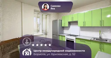 Apartamento 2 habitaciones en Borisov, Bielorrusia