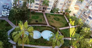 3 room apartment with double glazed windows, with balcony, with furniture in Mut, Turkey