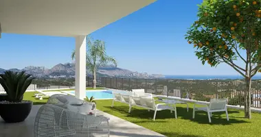 Villa 3 bedrooms with Balcony, with Air conditioner, with Sea view in la Nucia, Spain