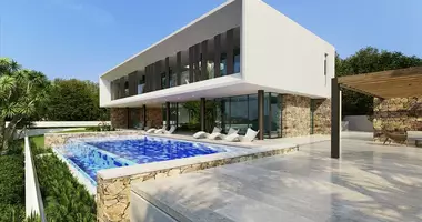 Вилла 7 комнат  с бассейном, с видом на горы в Klonari, Кипр