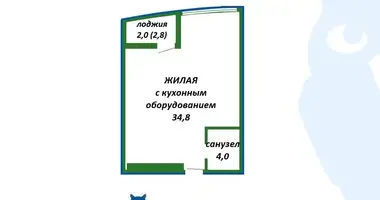 Квартира 1 комната в Минск, Беларусь