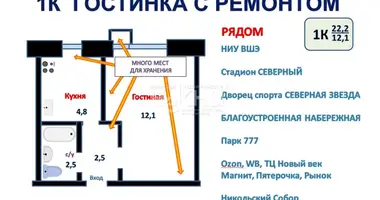 Wohnung in Nischni Nowgorod, Russland