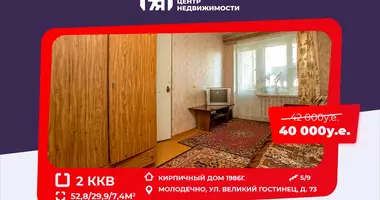 Mieszkanie 2 pokoi w Mołodeczno, Białoruś