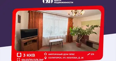 3 room apartment in Salihorsk, Belarus