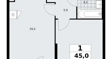 Appartement 1 chambre dans poselenie Sosenskoe, Fédération de Russie