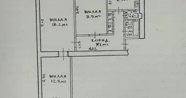 Mieszkanie 3 pokoi w Homel, Białoruś