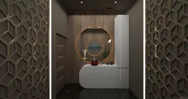 Mieszkanie 2 pokoi z balkon, z winda, z ochrona w Seki, Turcja