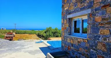 Villa 4 Zimmer mit Meerblick, mit Schwimmbad, mit Erste Küstenlinie in Provinz Chersonissos, Griechenland