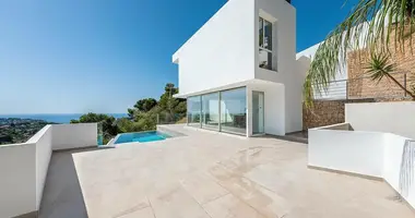 Villa 4 Zimmer mit Balkon, mit Klimaanlage, mit Meerblick in Benissa, Spanien