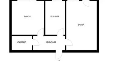Wohnung 2 zimmer in Warschau, Polen