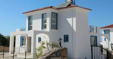 Villa 4 rooms with balcony, with air conditioning, with sea view in Vasilia, Northern Cyprus