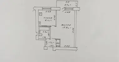 Mieszkanie 1 pokój w Homel, Białoruś