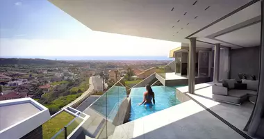 Вилла 6 комнат  с видом на море, с бассейном, с видом на город в Муниципалитет Ознаменования Соседства, Кипр