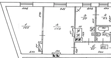 1 bedroom apartment in Riga, Latvia