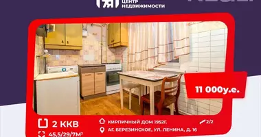 Apartamento 2 habitaciones en Bierazinskaje, Bielorrusia