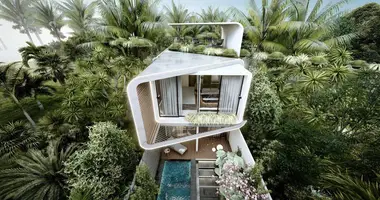 Villa  mit Balkon, mit Möbliert in Bali, Indonesien