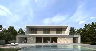 Villa  mit Terrasse, mit gepanzerte Tür, mit air conditioning a A F C ducts in Calp, Spanien