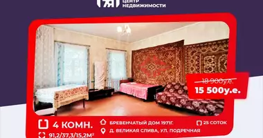 Maison dans Vialikaja Sliva, Biélorussie