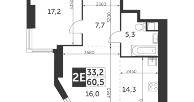 Appartement 2 chambres dans Konkovo District, Fédération de Russie