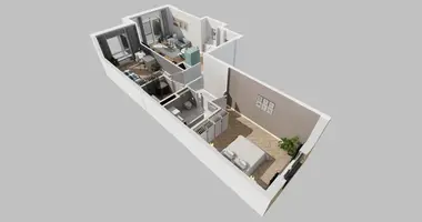 Apartamento 3 habitaciones en Varsovia, Polonia