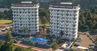 Penthouse 3 pokoi z Balkon, z Klimatyzator, z Widok na morze w Alanya, Turcja