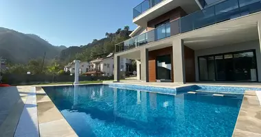 Villa 5 Zimmer mit Balkon, mit Klimaanlage, mit Meerblick in Inlice, Türkei