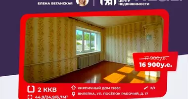 Apartamento 2 habitaciones en 15 15, Bielorrusia