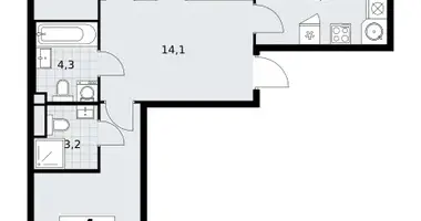 Appartement 4 chambres dans Postnikovo, Fédération de Russie