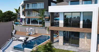 Villa 6 rooms with parking, with Elevator, with Sea view in Alanya, Turkey