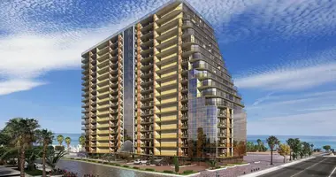 Wohnung 1 Zimmer mit Balkon, mit Möbel, mit Aufzug in Batumi, Georgien
