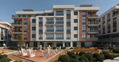 Apartamento 1 habitacion con terraza, con área protegida, con basseyn en Marmara Region, Turquía