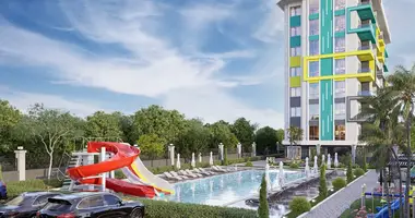 5 room apartment with children playground, with gas heating, with gaurded area in Turkey