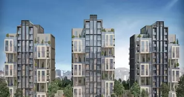 Apartamento 3 habitaciones con en una gran ciudad en Turquía