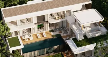 Villa  mit Parkplatz, mit Balkon, mit Klimaanlage in Phuket, Thailand