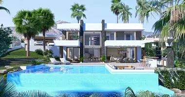 Villa 4 chambres avec Balcon, avec Climatiseur, avec Vue sur la mer dans Estepona, Espagne