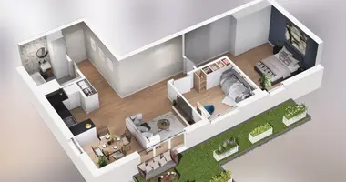 Apartamento 3 habitaciones en Poznan, Polonia