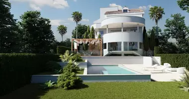 Villa 5 bedrooms with Air conditioner, with Sea view, with parking in Benalmadena, Spain