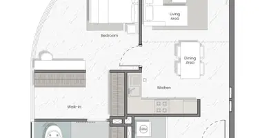 Apartamento 1 habitación en Dubái, Emiratos Árabes Unidos