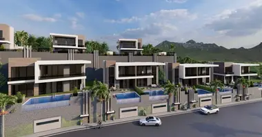 Villa 4 chambres avec Meublesd, avec Piscine, avec Garage dans Alanya, Turquie