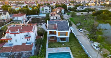 4 room house with air conditioning, with swimming pool, with garden in Belek, Turkey