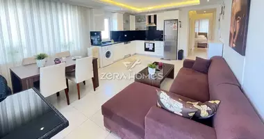 3 room apartment with furniture, with elevator, with air conditioning in Avsallar, Turkey