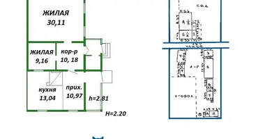 Dom w Stan kauski siel ski Saviet, Białoruś