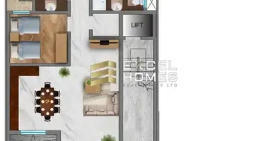 Apartamento 3 habitaciones en Swieqi, Malta