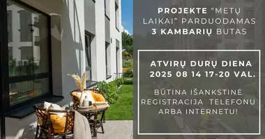 Mieszkanie 3 pokoi w Wilno, Litwa