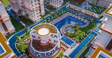Penthouse 3 Zimmer mit Balkon, mit Klimaanlage, mit Meerblick in Larnaka, Cyprus