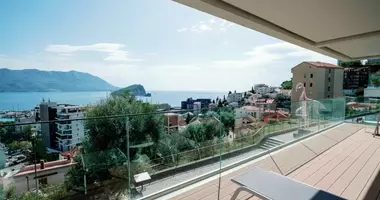 3 room apartment with double glazed windows, with balcony, with furniture in Budva, Montenegro