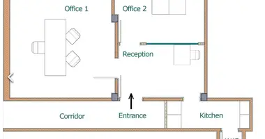 Офис 240 м² в Писсури, Кипр