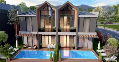 Villa 5 habitaciones con parque infantil, con calefacción de gas, con área protegida en Turquía