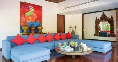 Villa 4 chambres avec Fenêtres double vitrage, avec Meublesd, avec Climatiseur dans Phuket, Thaïlande